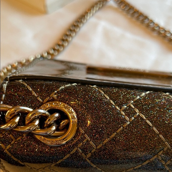 Kurt Geiger  London design , Sparkling Brown Clutch - Picture 8 of 12